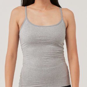 Pact shelf bra camisole grey